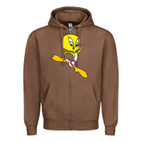 Chestnut tweety bird Zipper Hoodie - artisFamous