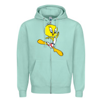 Seafoam tweety bird Zipper Hoodie - artisFamous