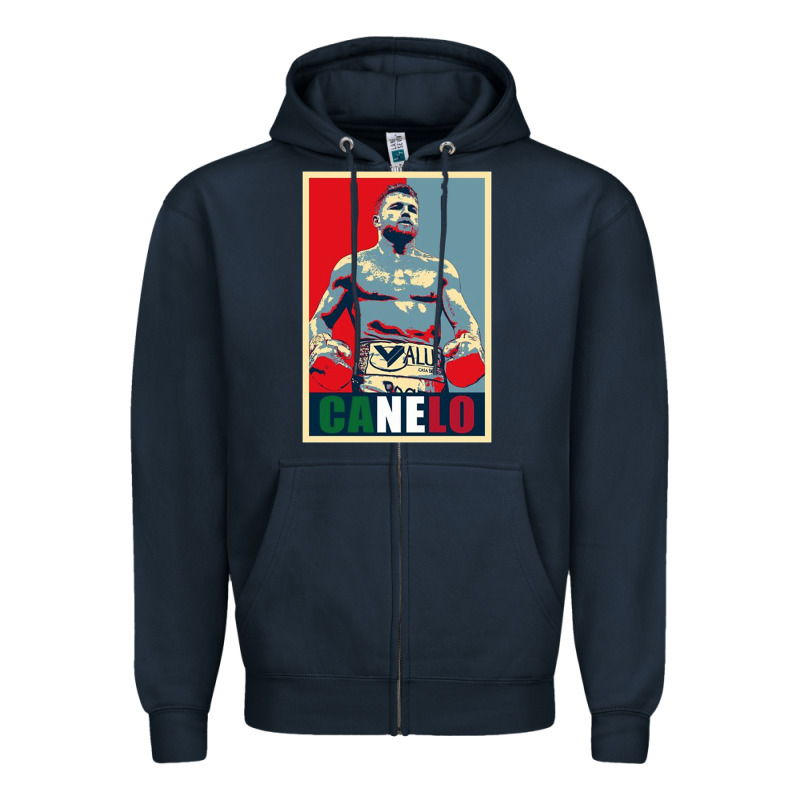 Canelo Alvarez Mexican Boxing Zipper Hoodie by artisFamous | Teevron