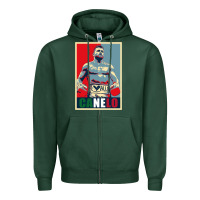 Sports Green canelo alvarez mexican boxing Zipper Hoodie - artisFamous