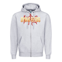 Heather Grey dying fetus 3 Zipper Hoodie - artisFamous