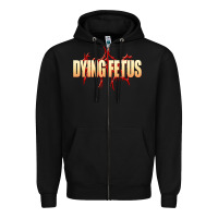 Black dying fetus 3 Zipper Hoodie - artisFamous