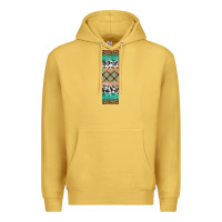 Antique Gold fall pattern Premium Hoodie - Artiststas