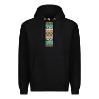 Black fall pattern Premium Hoodie - Artiststas