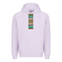Lilac fall pattern Premium Hoodie - Artiststas