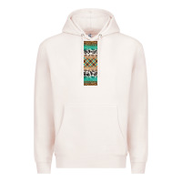 Pale Pink fall pattern Premium Hoodie - Artiststas