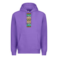 Purple fall pattern Premium Hoodie - Artiststas