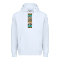 White fall pattern Premium Hoodie - Artiststas