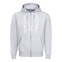 Heather Grey owsla music Zipper Hoodie - artisFamous