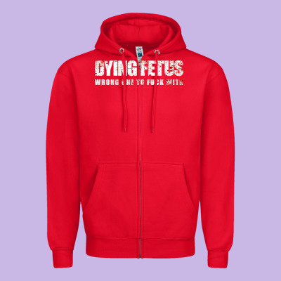 Dying Fetus 4 Zipper Hoodie Designed By Artisfamous