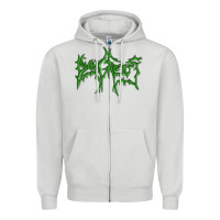 Dove Grey dying fetus 5 Zipper Hoodie - artisFamous