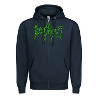 Navy dying fetus 5 Zipper Hoodie - artisFamous