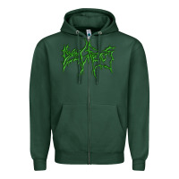 Sports Green dying fetus 5 Zipper Hoodie - artisFamous