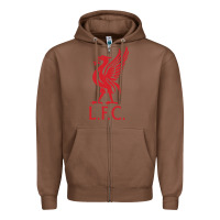 Chestnut l f c Zipper Hoodie - artisFamous