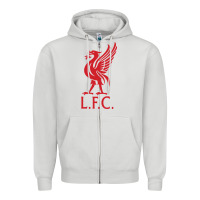 Dove Grey l f c Zipper Hoodie - artisFamous