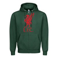 Sports Green l f c Zipper Hoodie - artisFamous