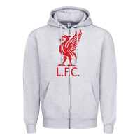 Heather Grey l f c Zipper Hoodie - artisFamous