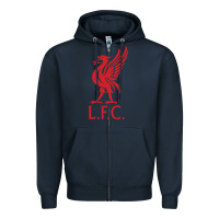 Navy l f c Zipper Hoodie - artisFamous