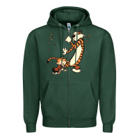 Sports Green calvin dance party Zipper Hoodie - artisFamous