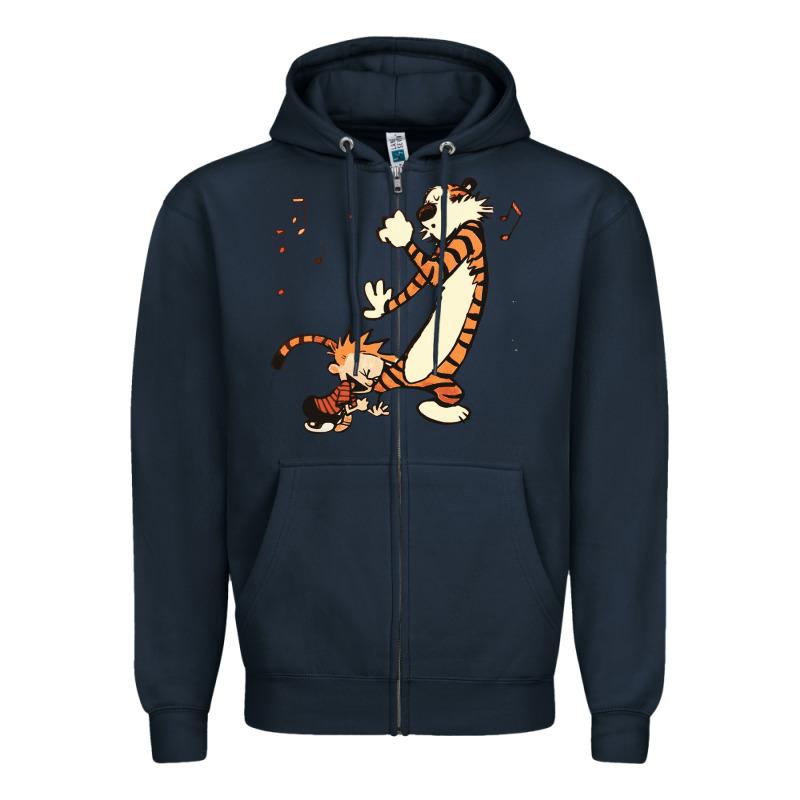 Calvin Dance Party Zipper Hoodie by artisFamous | Teevron