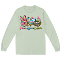 Matcha Peace love Easter Long Sleeve Tee - LillyAllenDesigns