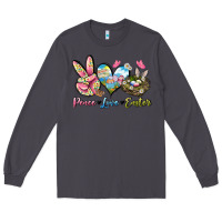 Smoke Peace love Easter Long Sleeve Tee - LillyAllenDesigns