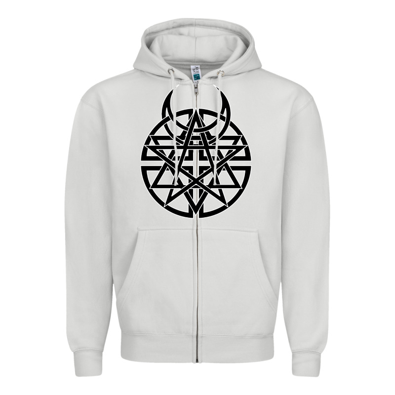 Disturbed 1 Zipper Hoodie by artisFamous | Teevron