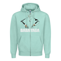 Seafoam baba yaga Zipper Hoodie - artisFamous