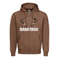 Chestnut baba yaga Zipper Hoodie - artisFamous