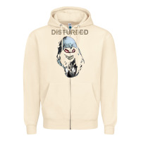 Sandshell disturbed 10 Zipper Hoodie - artisFamous