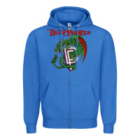 True Royal deep purple 7 Zipper Hoodie - artisFamous