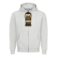 Dove Grey hannibal lecter chibi Zipper Hoodie - artisFamous