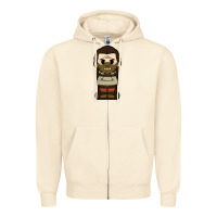 Sandshell hannibal lecter chibi Zipper Hoodie - artisFamous