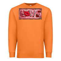 Carrot Pink Love Kiss Valentine's Day Premium Sweatshirt - RanaPortraitStore