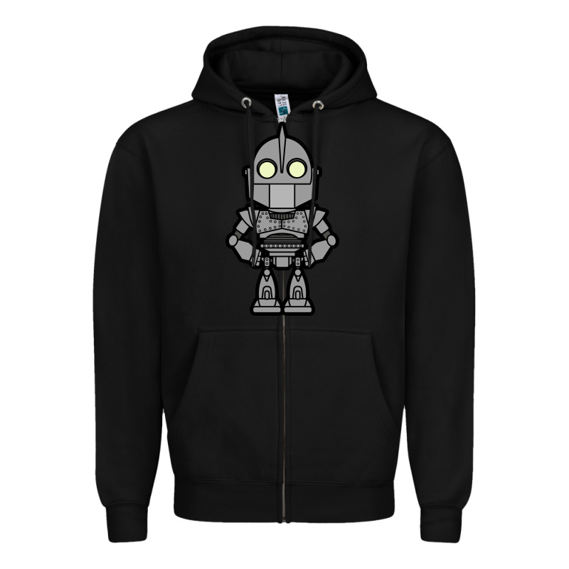 Iron Giant Zipper Hoodie by artisFamous | Teevron