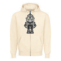 Sandshell iron giant Zipper Hoodie - artisFamous