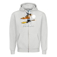 Dove Grey brightest witch Zipper Hoodie - artisFamous