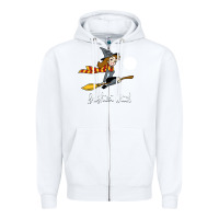 White brightest witch Zipper Hoodie - artisFamous