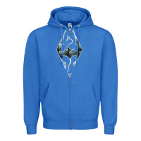 True Royal skyrim Zipper Hoodie - artisFamous