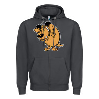 Smile Mumbly Muttley Dog Zipper Hoodie | Teevron