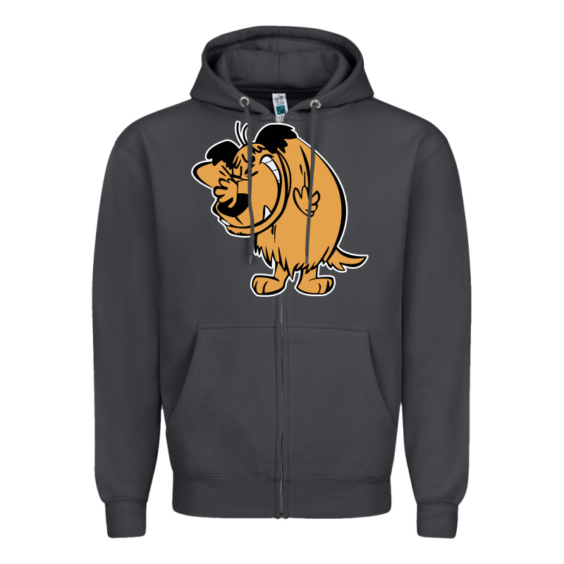 Smile Mumbly Muttley Dog Zipper Hoodie by artisFamous | Teevron