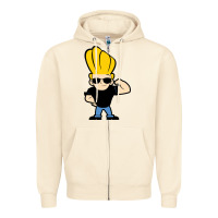 Sandshell johnny bravo chibi Zipper Hoodie - artisFamous