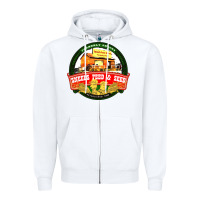 White sneeds feed and seed Zipper Hoodie - artisFamous