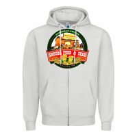 Dove Grey sneeds feed and seed Zipper Hoodie - artisFamous
