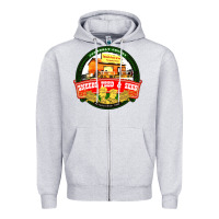 Heather Grey sneeds feed and seed Zipper Hoodie - artisFamous