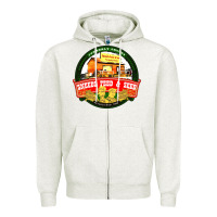Oatmeal Heather sneeds feed and seed Zipper Hoodie - artisFamous