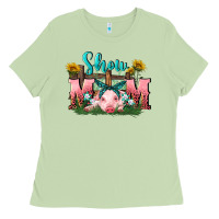 Matcha Show mom pig Mother's Day Ladies Tee - FaDigitalArtStudio