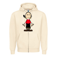Sandshell olive oyl Zipper Hoodie - artisFamous