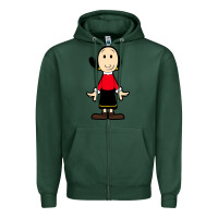 Sports Green olive oyl Zipper Hoodie - artisFamous