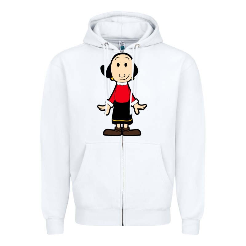 Olive Oyl Zipper Hoodie by artisFamous | Teevron